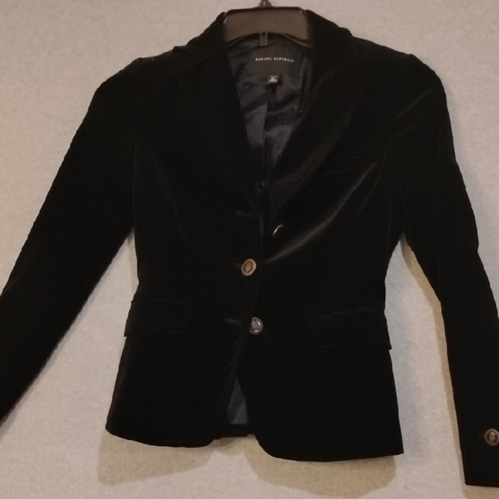Black Velvet Women's Blazer